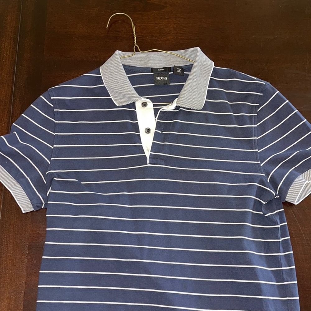 Boss Striped Polo